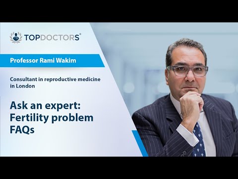 Ask an expert: Fertility problem FAQs - Online introduction