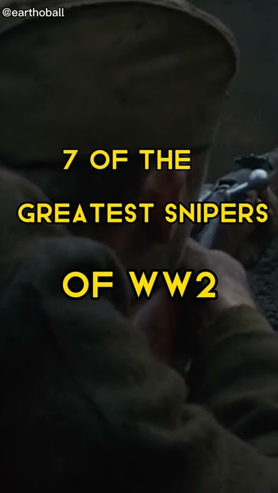 7 of The Greatest Snipers of WWII | Song: Lay All Your Love On Me