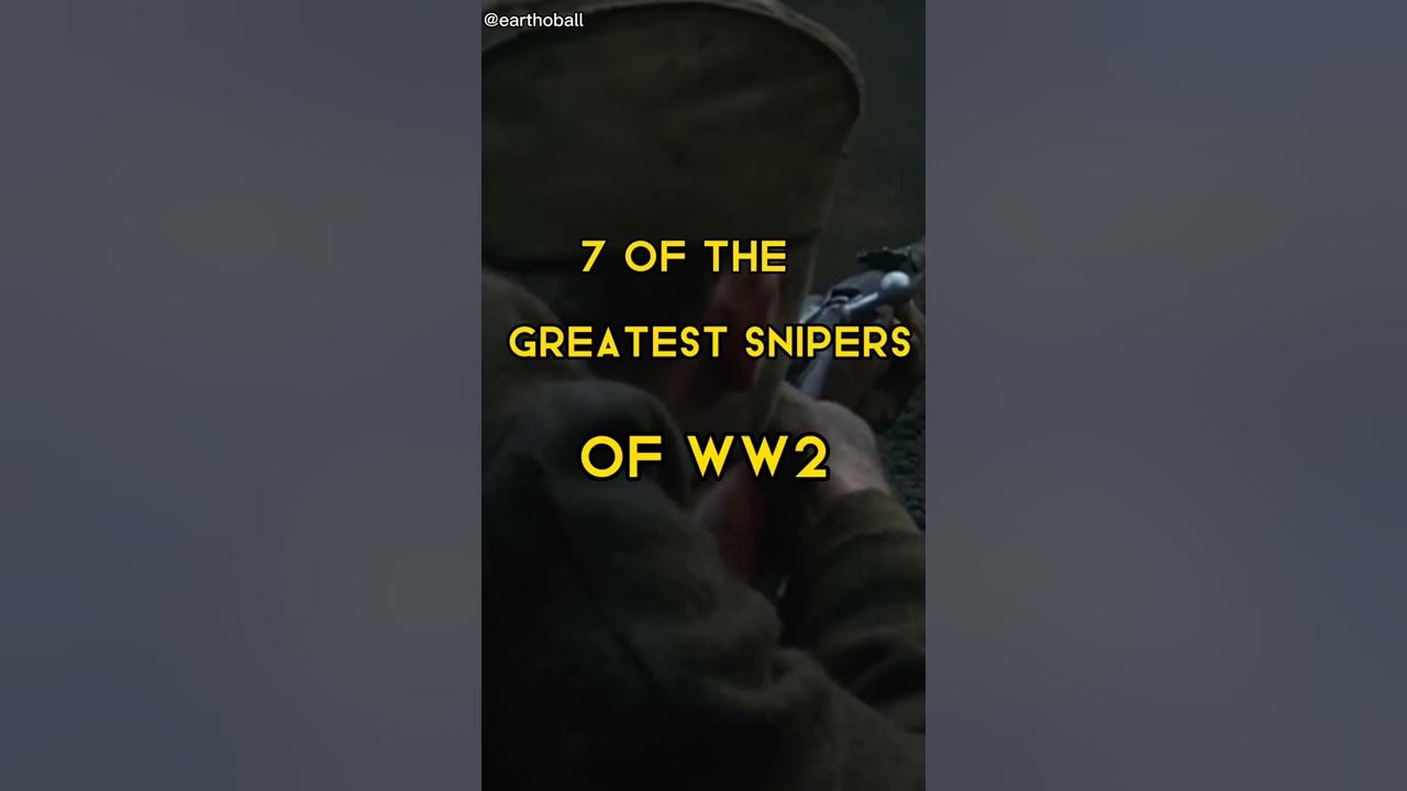 7 of The Greatest Snipers of WWII | Song: Lay All Your Love On Me