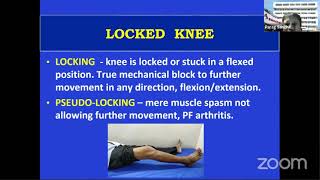 History &  Examination of Knee Joint - Dr Parag Sancheti