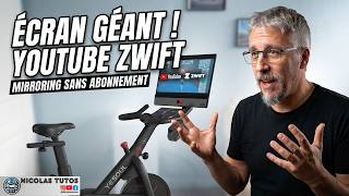 YESOUL G1M Plus: The connected exercise bike with a giant screen, YouTube, and Zwift to boost you... screenshot 1