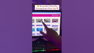 Richind me earning kese hoti hai 💸🤑💸.......