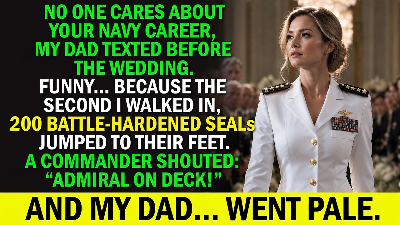 My Dad Mocked Me at My Sister's Wedding — Until 200 SEALs Honored Me at the Wedding