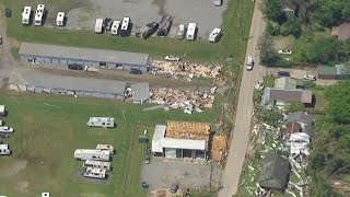 Ellijay, Georgia storm damage | Chopper video