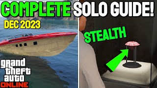 GTA Online Solo Cayo Perico Heist Guide! (Set Ups + Stealth Elite Finale)