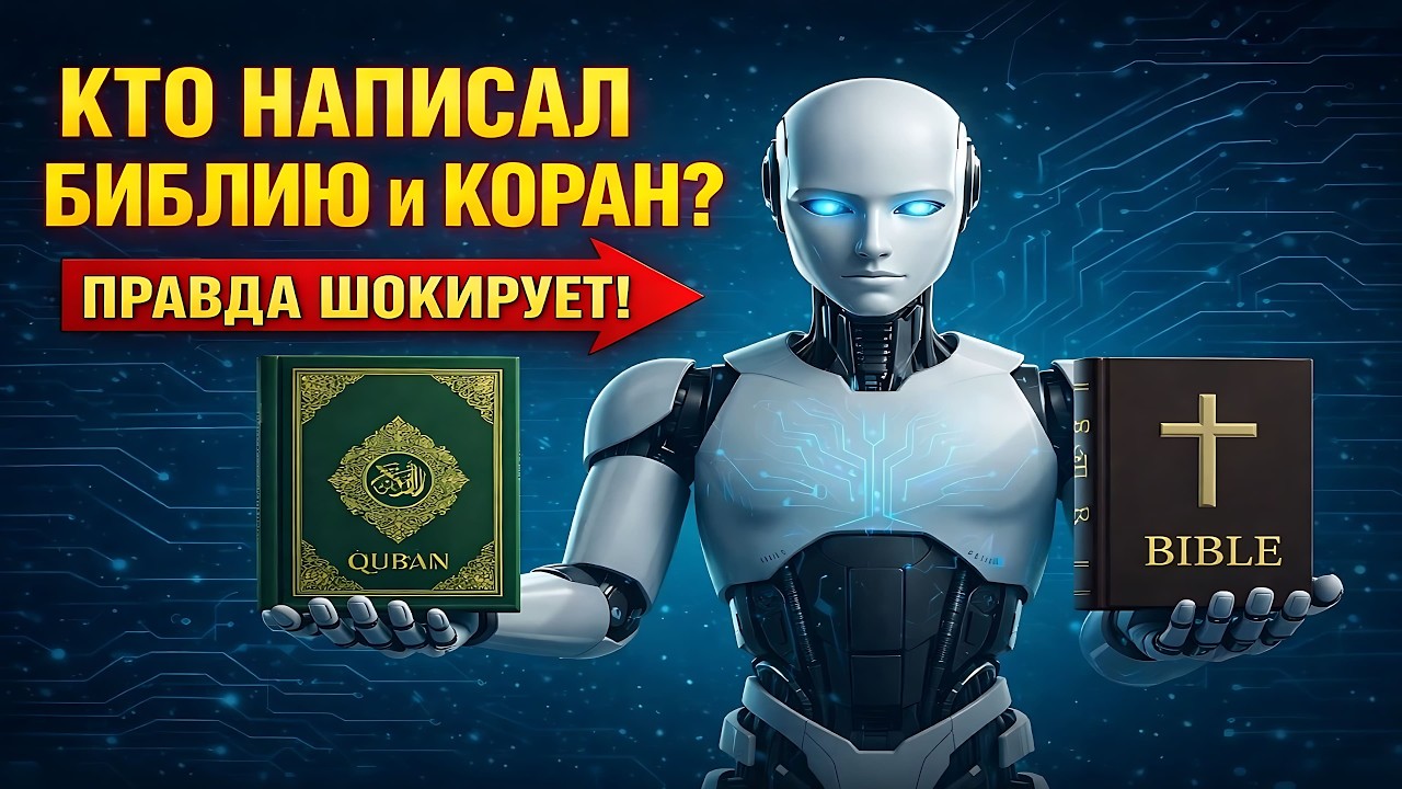 Кто НА САМОМ ДЕЛЕ написал Библию и Коран? ИИ вскрыл “исходный код” веры