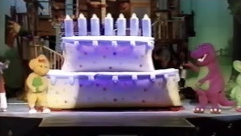 Barney Song : Happy Birthday To You (Barney