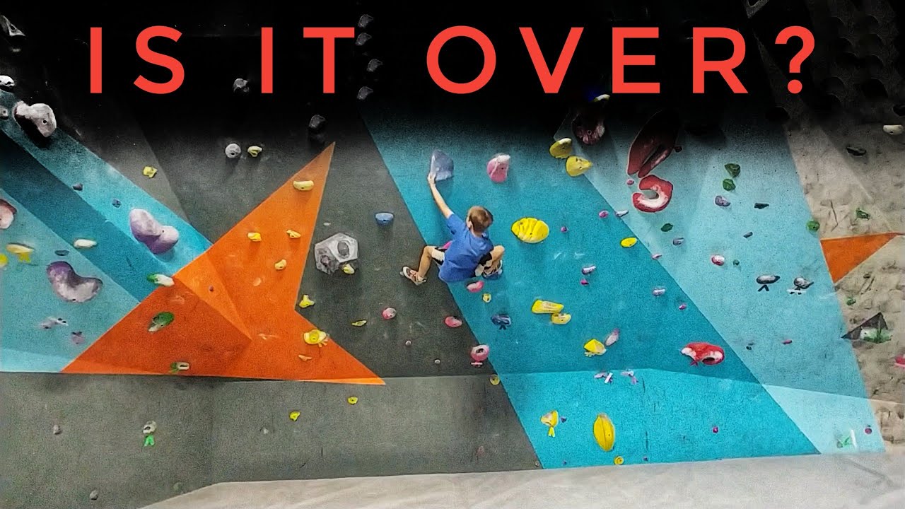 My Son's LAST CLIMB at Clarksville Climbing Gym