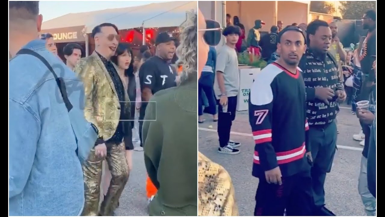 Fans Cant Believe Marilyn Manson Showed Up To Travis Scotts AstroWorld ...