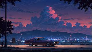 Quiet Street Night Drive Summer Nostalgic Synthwave 4K