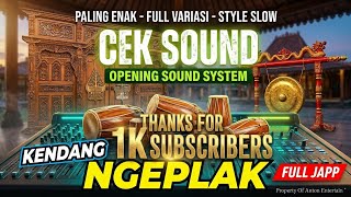 SPESIAL !!! CEK SOUND DANGDUT | AUDIO CLARITY | FOR 1000 SUBSCRIBERS THANK YOU FOR ALL | MID TEMPO