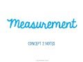 Measurement and Conversion Quiz