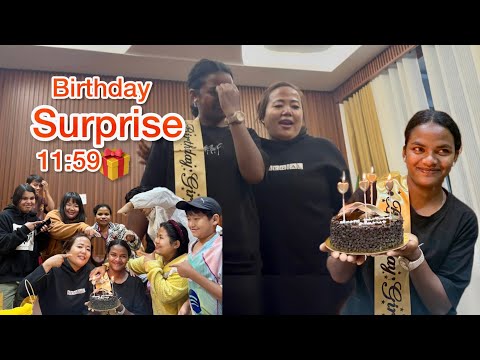 Yarup Rone lagi🥹 Birthday Surprise at 11:59🎁💐