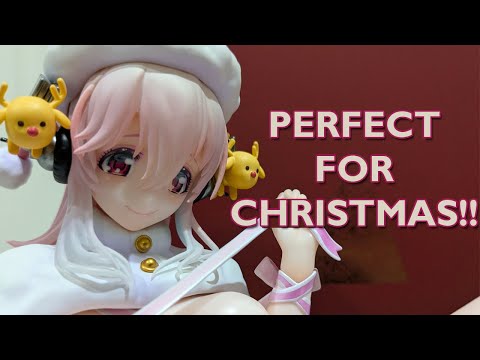 1♡th Merry Christmas! Super Sonico 1/7 Scale Figure by Mimeyoi