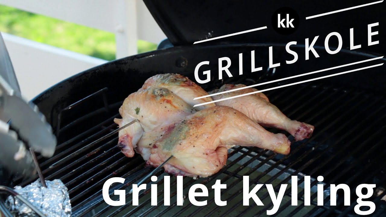 KK Grillskole Helstekt på grillen -