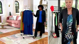 Attitudes by Renee Como Puma Knit Maxi Cardigan with Asymmetric Tank on QVC