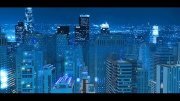 After Effects | Element 3D | Metropolitan city render testing