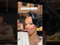 Styling your silk press with indirect heat #shorthair #valentinesday #bobhairstyle #silkpress