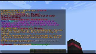 AutoBroadcast Plugin Demo