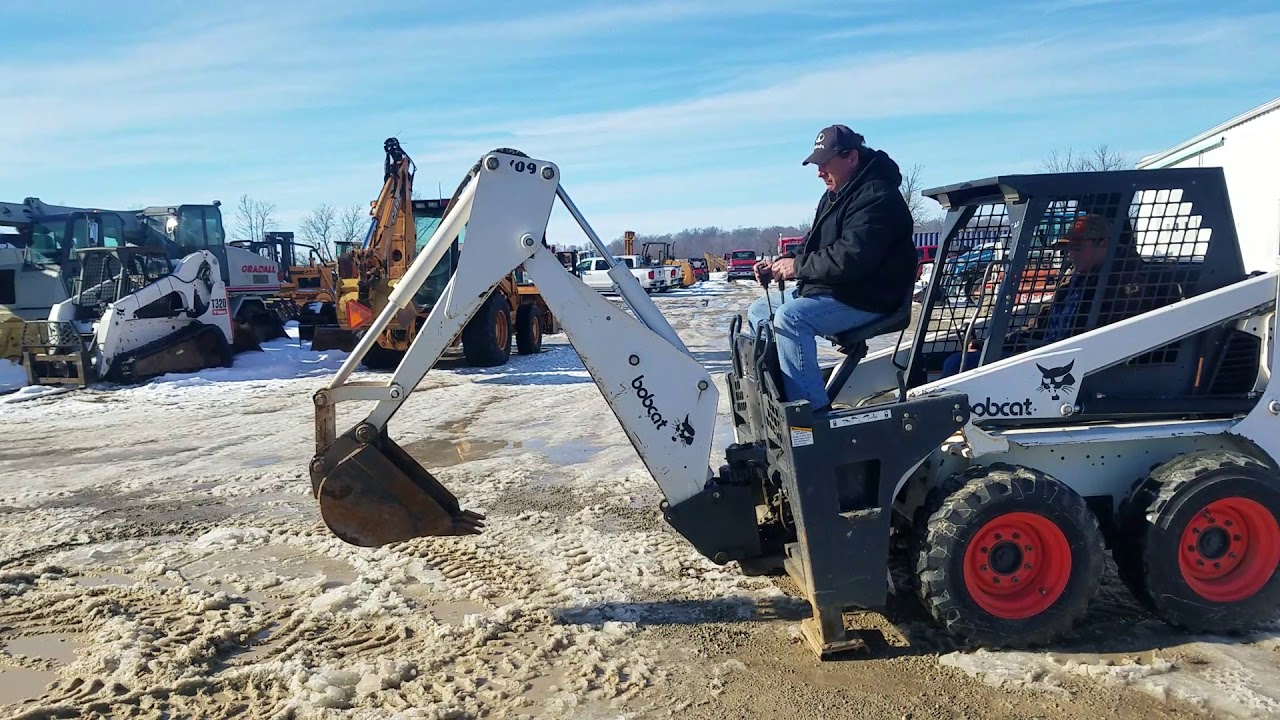 Bobcat 709 Backhoe attachment 4,900 YouTube