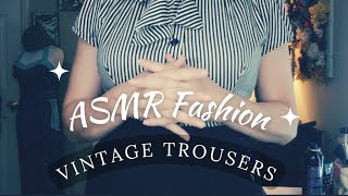 ASMR Vintage Trousers Try-On & Review-ft- Heyday UK. screenshot 4