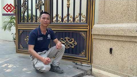 Hướng dẫn mở khóa cơ khi mất điện đối với Cổng tự động Âm sàn Vulcan 24V || SieuthiCuatudong.com