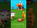 A Tung Tung Sahur Doll &amp; Scary Teacher Feed a Cow E#Funny #Comedy #Shorts#Scary Teacher3D