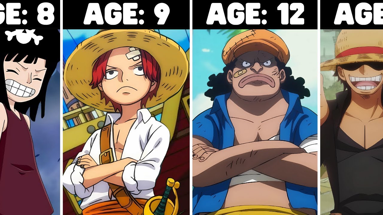 What AGE Every One Piece Character Became PIRATES Explained!