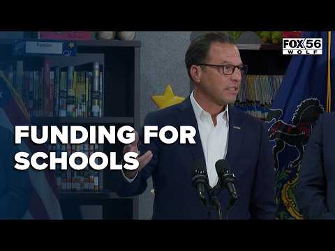 Shapiro visits Scranton school as state funding increase helps restore programs