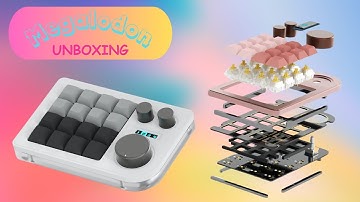 Megalodon Triple Knob Macropad Unboxing