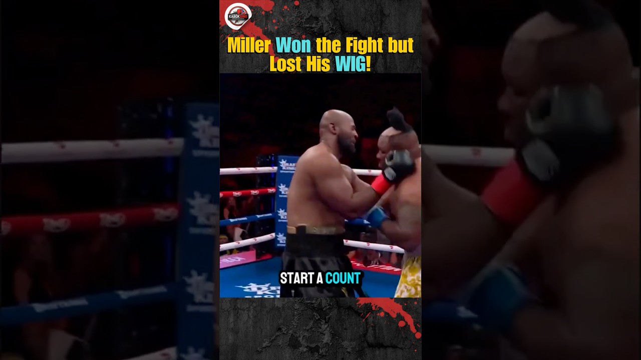 Jarrell Miller Won the Fight but Lost His Hair!