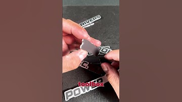 No More Opening The Wrong Toolbox Drawer With These Emblems #shorts