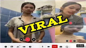 VIRAL VIDEO ng isang dalaga napinagkakagulohan, nakipag video call sa kanyang bf 👉👌💦