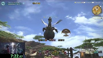 FFXIV MSQ(NG+, Very Easy) Speedrun - HW Part 2 - 1:42:43 (PB)