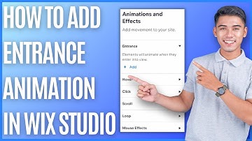 How to Add Entrance Animation in Wix Studio [Quick Guide]