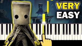 Little Nightmares 2 - Menu Music - VERY EASY Piano tutorial screenshot 1