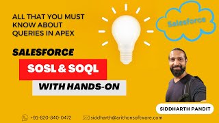 SOSL & SOQL | All you should Know | Salesforce Development | Apex for beginners