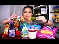 Weird Food Combos Mukbang- Pickles and Peanut Butter | KissedByKen