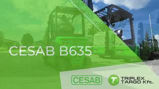 Cesab B635 Homlokvillás Targonca - Bemutató Videó