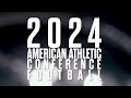 Set your sights  2024 american athletic conference football schedule release