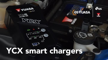 Yuasa YCX smart chargers and maintainers explained - GYTV