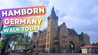 Walking in the city of Hamborn, Germany | NRW | Cloudy Sky | 4k 60fps