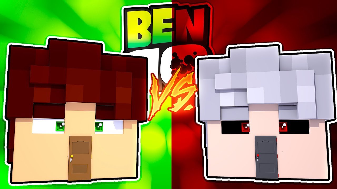 Minecraft - BEN 10 VS EVIL BEN 10 HOUSE CHALLENGE!