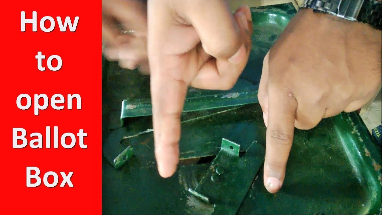 How to open Ballot box easily before Poll, Panchayat Election 2018