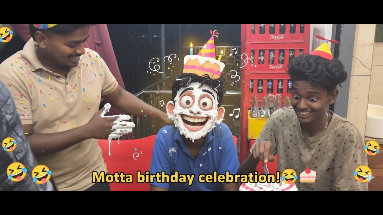 Cake Smash Gone Wrong 🤣🎂 | Motta Birthday Celebration | THE HOMIEZZZ |THE HOMIEZZZ VLOG