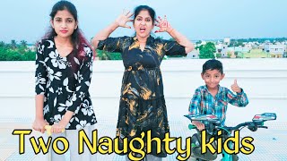 Two Naughty kids 😏 Isaac and Monika 😲 | comedy video | funny video | Prabhu sarala lifestyle