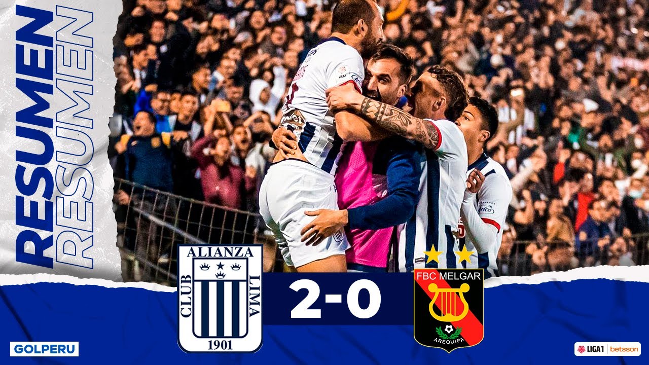 Alianza lima contra melgar