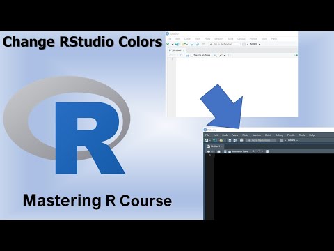 Mastering R with Ahmed: 3) Change background colors in RStudio