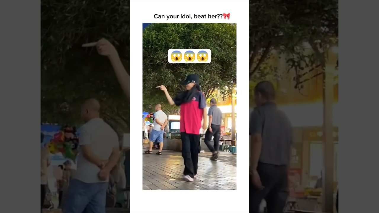 Can your idol, beat her??🎀 | K-pop | #shortsfeed #dance #shapeofyou #kpopedit #kpop #relatable