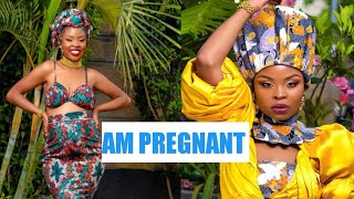 DIANA BAHATI SISTER IS PREGNANT & SHE THOUGHT SHE WAS BLOATED.